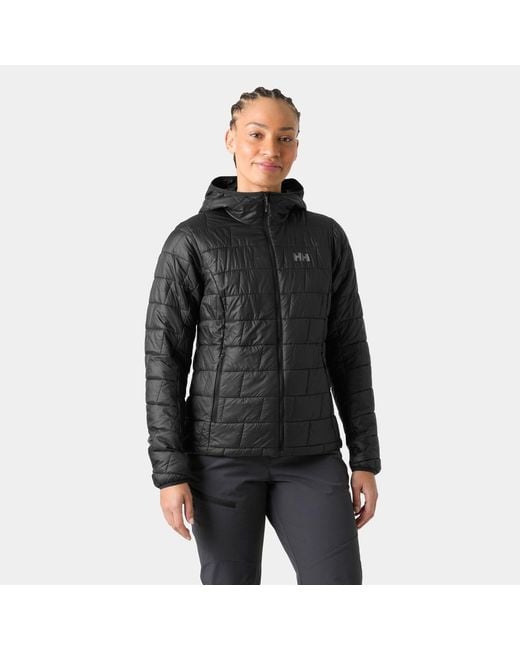 Helly Hansen Black Lifaloft Hooded Insulator