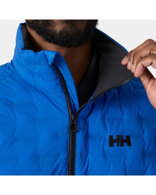 Hp Hybrid Stretch Insulator Vest Blu di Helly Hansen in Blue da Uomo