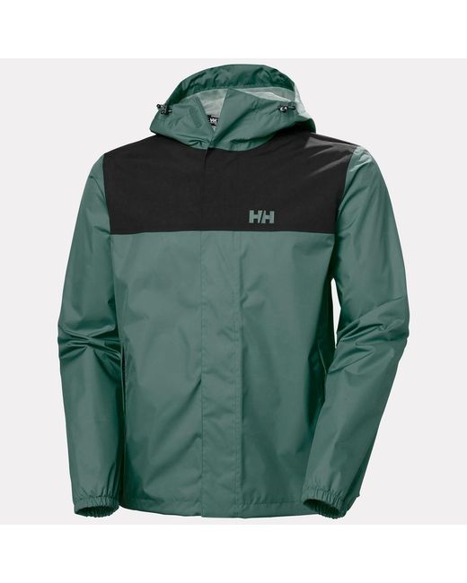 Helly Hansen Green Vancouver Rain Jacket for men