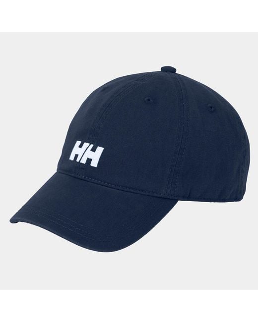 Helly Hansen Blue Logo Cotton Cap Std