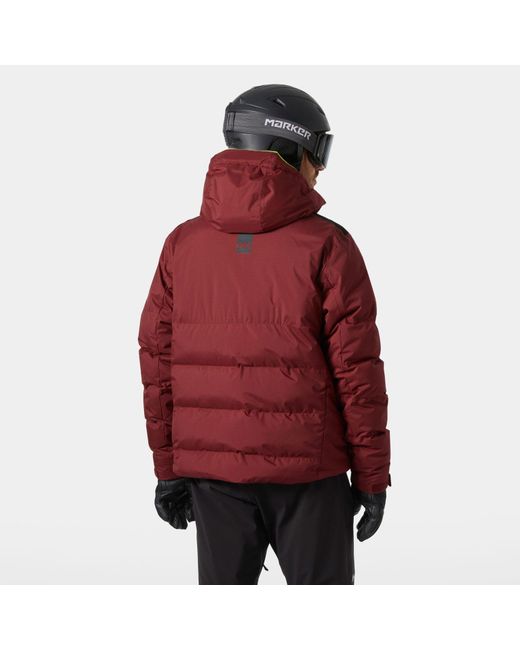 Helly Hansen Red Kvitfjell Race Puffy Ski Jacket for men