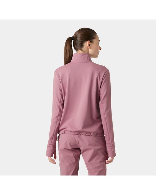 Helly Hansen Purple Versalite Cinched Fleece