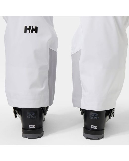Helly Hansen White Legendary Insulated Ski Pants for men