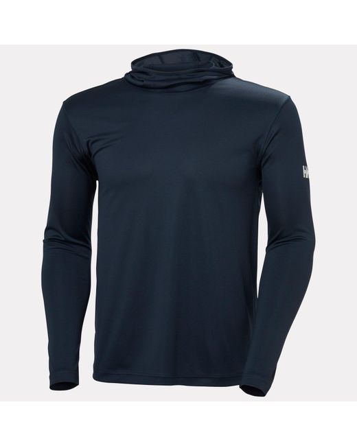Helly Hansen Blue Helly-hansen Hh Tech Hoodie Hooded Sweatshirt for men