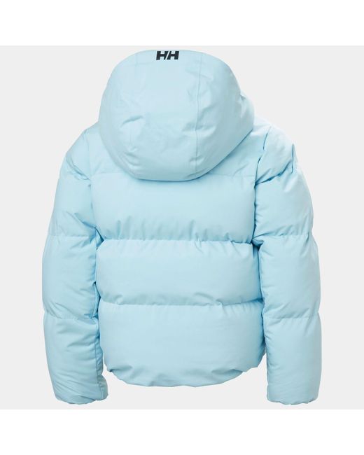 Juniors' Nora Short Puffy Giacca Da Sci Blu di Helly Hansen in Blue