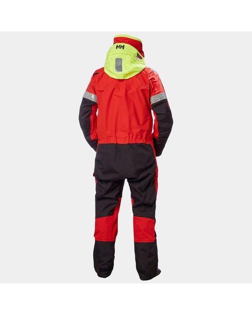 Helly Hansen Red Aegir Ocean Dry Suit 2.0 for men