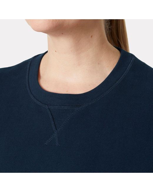 Helly Hansen Blue Crew Cotton Sweatshirt