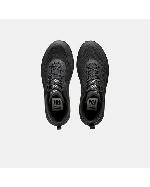 Helly Hansen Black Stega Helly Tech Waterproof Hiking Shoes for men