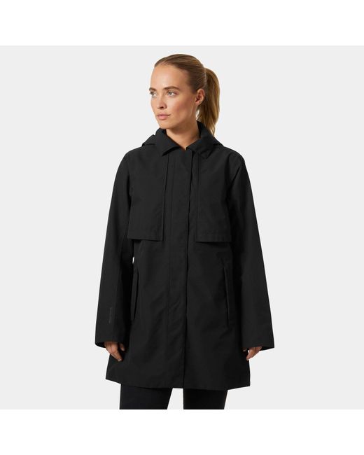 's lilja raincoat Helly Hansen de color Black