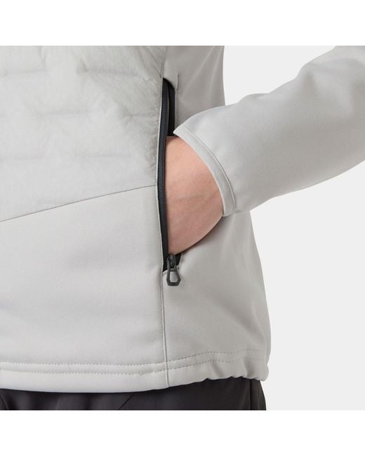 Helly Hansen Gray Hp Hybrid Stretch Insulator