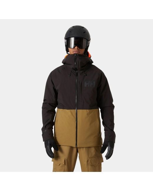 Helly Hansen Black Powderface Jacket for men