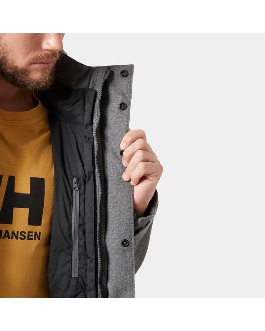 Urban Lab Helsinki 3-In-1 Cappotto Grigio di Helly Hansen in Gray da Uomo