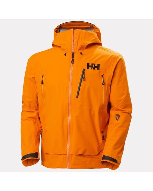Helly Hansen Orange Helly-hansen Odin 9 Worlds 3.0 Jacket for men