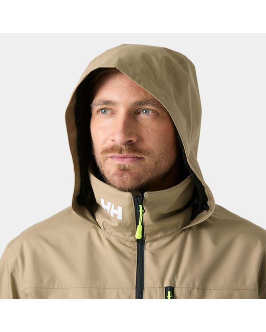 Helly Hansen Natural Crew Hooded Sailing Jacket 2.0 for men