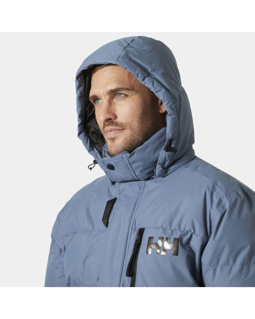 Helly Hansen Blue Tromsoe Hooded Winter Jacket for men