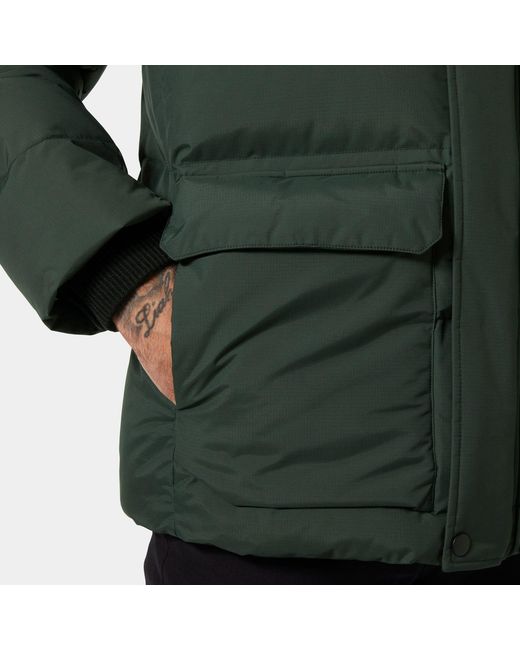 Helly Hansen Green Nordic Puffy Jacket for men