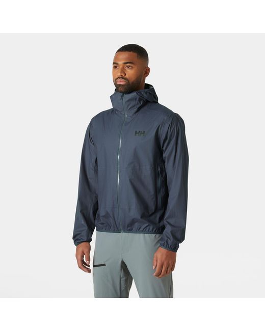 Helly Hansen Blue Verglas 2.5l Fastpack Jacket for men