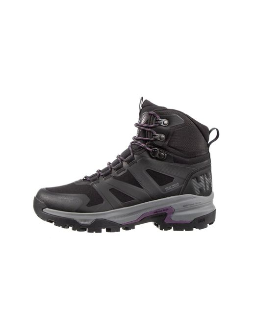 Helly Hansen Black Ascender Mid Helly Tech Waterproof Hiking Boots
