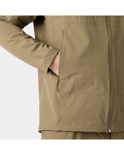 Blaze Hooded Softshell Giacca di Helly Hansen in Green da Uomo