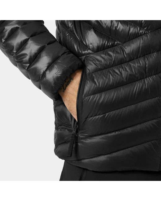 Helly Hansen Black Stowe Down Jacket for men