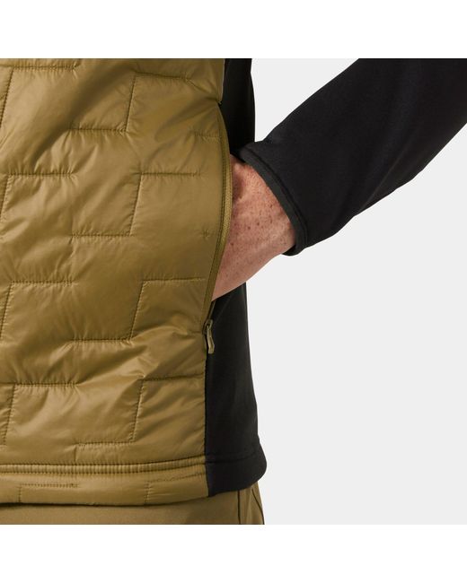 Helly Hansen Green Lifaloft Hybrid Lightweight Insulator Jacket for men