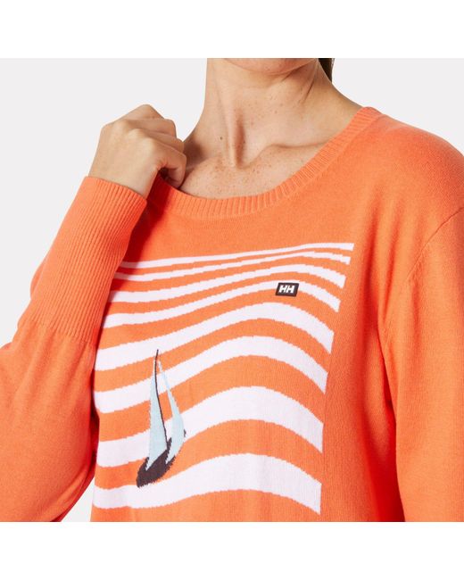 Helly Hansen Orange Quayside Knit