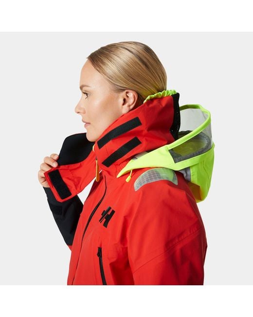 Ægir Race Giacca Da Vela 2.0 Rosso di Helly Hansen in Red