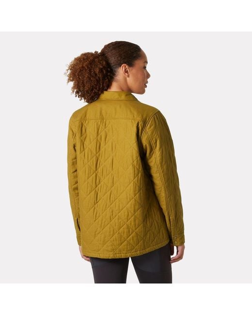 Helly Hansen Brown Isfjord Insulated Shacket