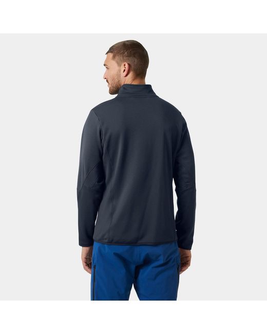 Helly Hansen Blue Alpha Zero Fleece Outdoor Jacket for men