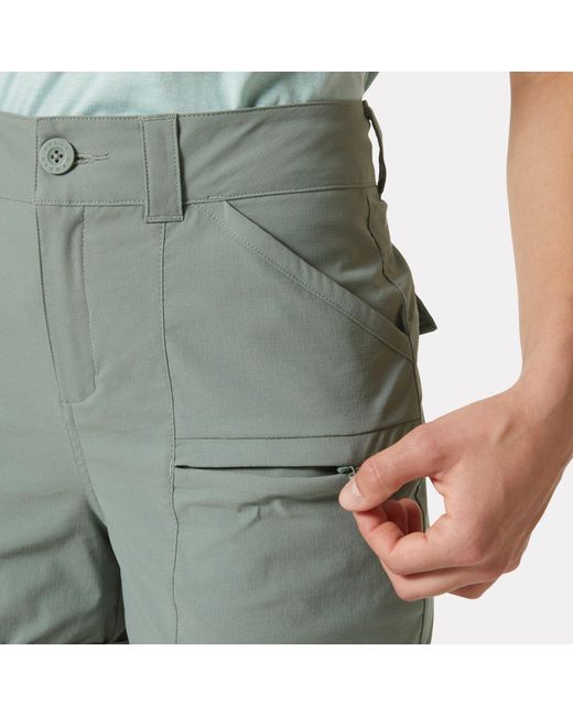 Helly Hansen Green Damen Maridalen Schelltrocknende Cargo-Shorts