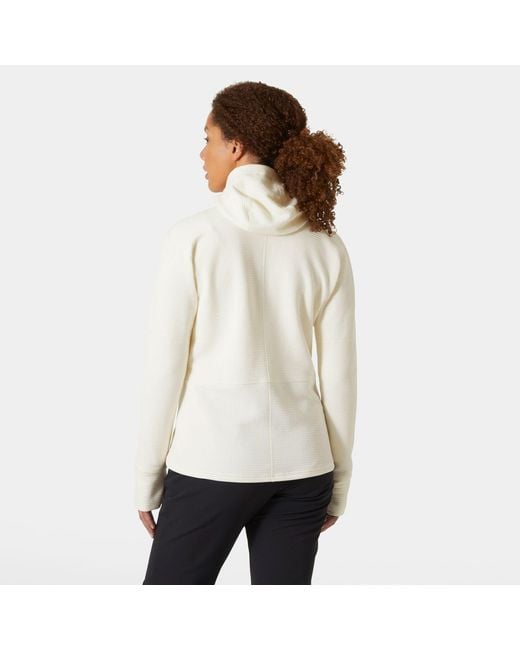Helly Hansen White Evolved Air Hooded Midlayer