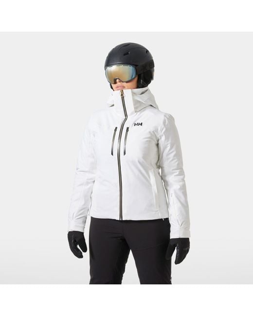 Helly Hansen Blue Alphelia Lightweight Lifaloft Ski Jacket