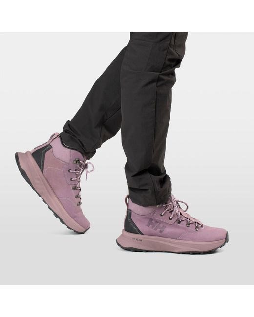 Helly Hansen Purple Awe Hiker Mid Helly Tech Boots