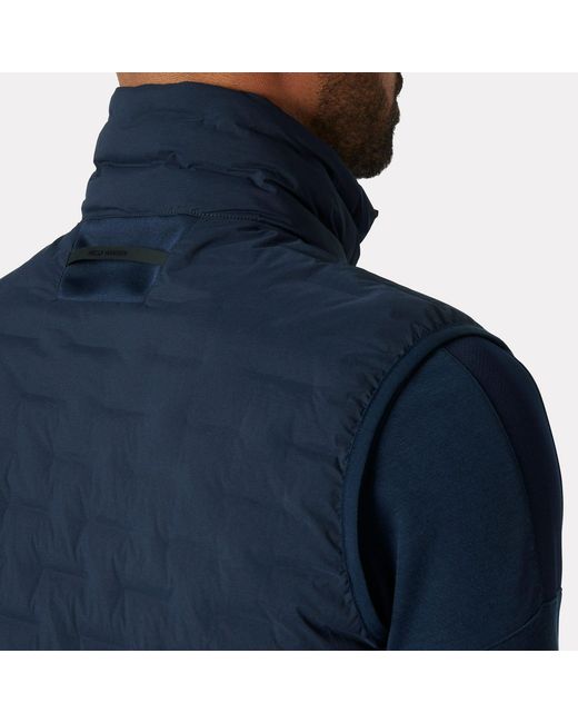 Helly Hansen Blue Hp Hybrid Stretch Insulator Vest for men
