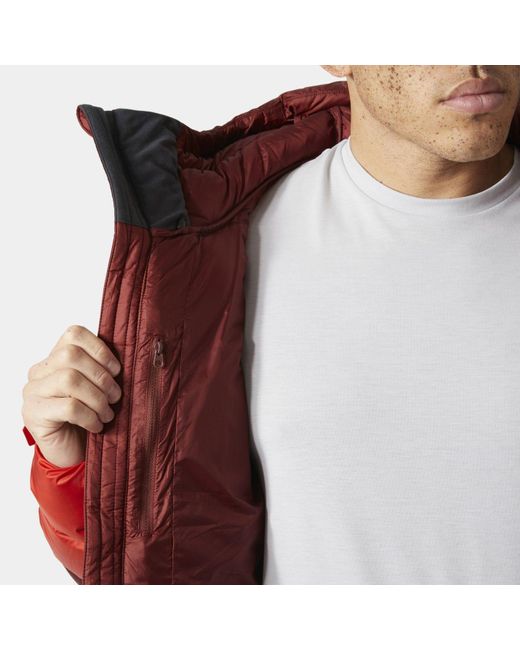 Helly Hansen Red Glacier Down Jacket for men