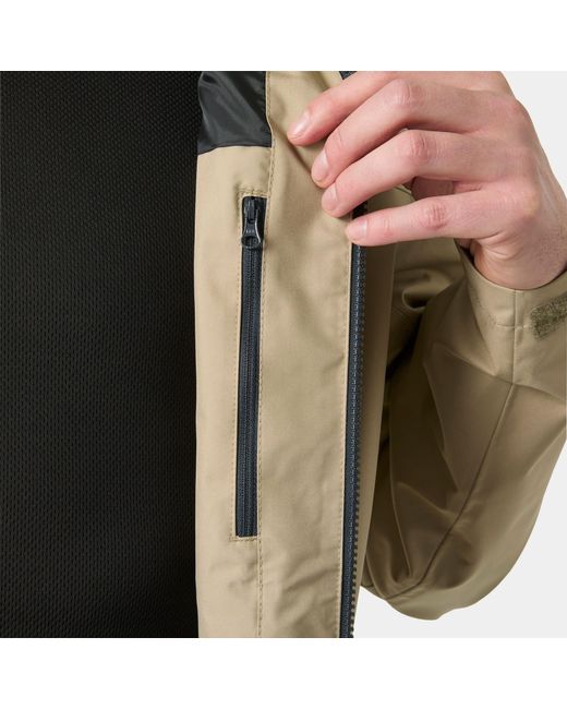 Helly Hansen Natural Crew Hooded Sailing Jacket 2.0 for men