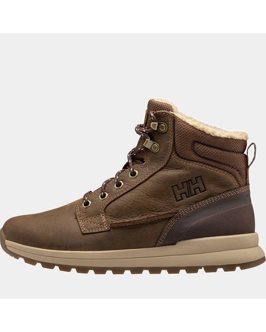 Helly Hansen Brown Kelvin Lx Waterproof Leather Boots for men