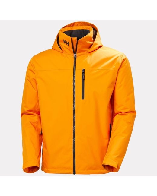 Helly Hansen Orange Crew Hooded Midlayer Jacket 2.0 for men