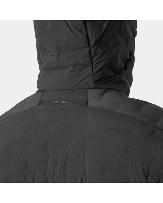 Helly Hansen Black Hp Hybrid Stretch Hooded Insulator for men