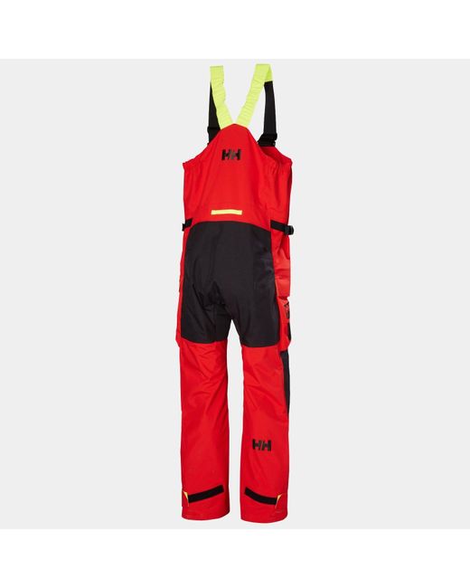 Helly Hansen Red Aegir Ocean Bib 2.0 for men