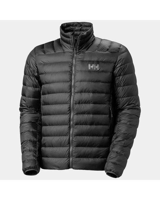Helly Hansen Black Verglas Down Jacket 2.0 for men