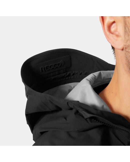 Helly Hansen Black Odin Backcountry Infinity Shell Jacket for men