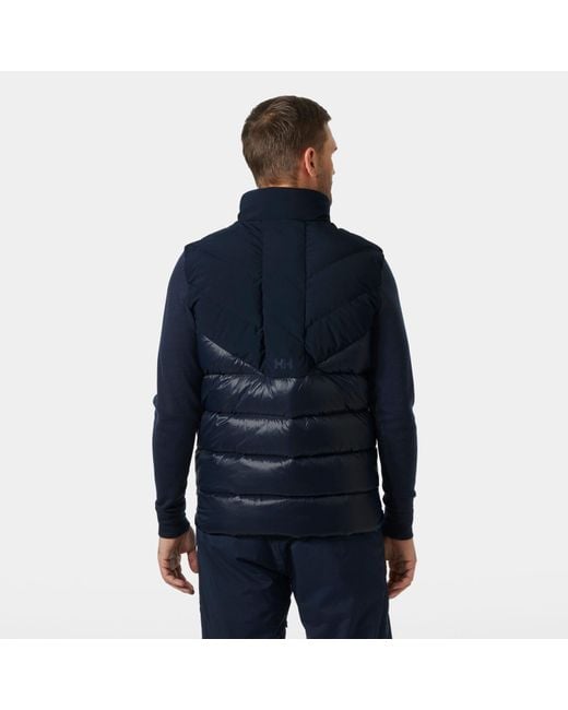 Helly Hansen Blue Village Puffy Vest for men