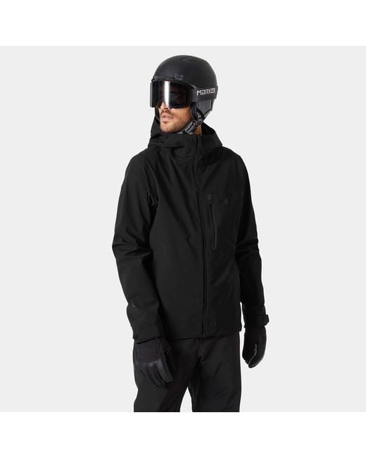 Helly Hansen Black Swift 3L Shell Jacket for men