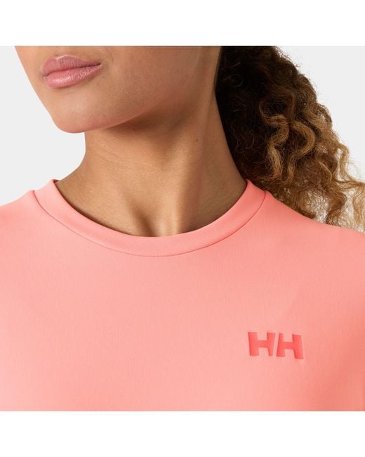 Helly Hansen Red Lifa Active Solen T-Shirt