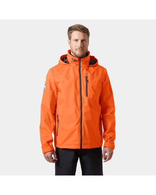 Helly Hansen Crew Hooded Jacket 2.0 Orange for men
