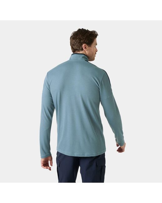 Helly Hansen Blue Hp 1/2 Zip Pullover for men