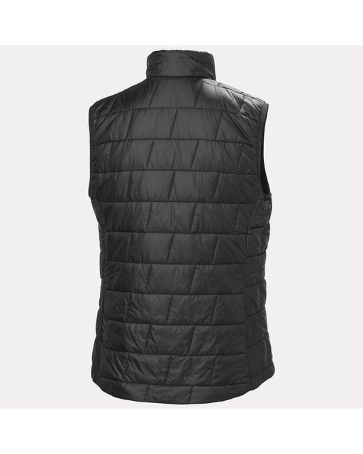 Helly Hansen Black Lifaloft Insulated Vest