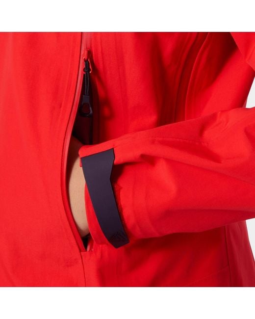 Helly Hansen Red Odin 9 Worlds 3.0 Shell Jacket