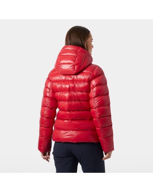Helly Hansen Red Winter Bliss Down Jacket